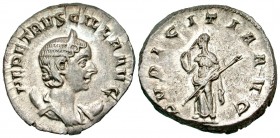 Herennia Etruscilla. Augusta, A.D. 249-251. AR antoninianus. Rome mint, struck A.D. 250.