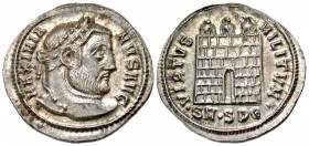 Maximianus. First reign, A.D. 286-305. AR argenteus. Serdica mint, ca. A.D. 303/4-5.