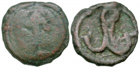 Constantine VII and Romanus I. 920-944. AE 26. Cherson mint.