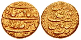 Afghanistan, Durrani Shahs. Ahmad Shah. AH 1160-1186 / A.D. 1747-1773. AV Mohur. Herat mint. Rare. Ex Dr. Lawrence A. Adams collection, purchased from...