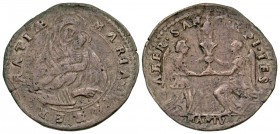 Italian States, Mantua. Maria Gonzaga. Regent, 1637-47. AR Parpagliola. Ex Vecchi 3/25/98 Lot 1654.