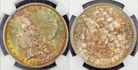 USA. 1885-O. Morgan Silver Dollar. NGC certified MS 63.