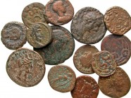 [Roman Provincial]. Group Lots. 14 bronze coins, mixed emperors and cities.