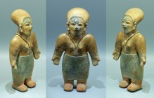 A wonderful Jamacoaque figure from Ecuador, ca. 300 B.C. - 400 A.D.