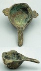 A fine Roman bronze oil filler, ca. 2nd - 3rd Century A.D.