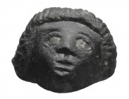 Bronze Applique Bust. Roman 2nd-4th Century A.D.