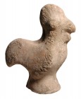 Pottery Rooster. Han China, 202 BC-220 AD. .