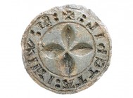 Bronze Seal Matrix. Spain, 13th-14th Century A.D.