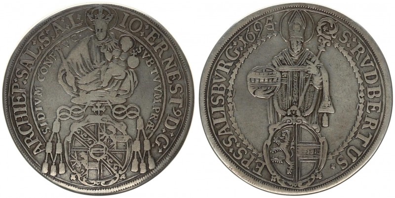 Salzburg 1 Thaler 1695
