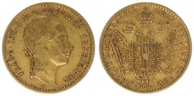 Austria 1 Ducat 1863