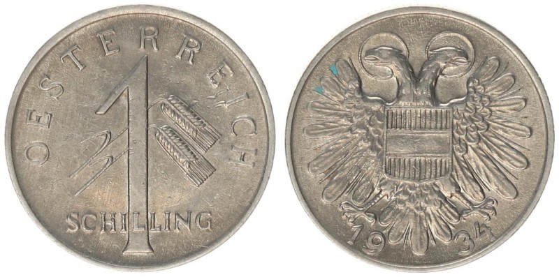 Austria 1 Shilling 1934