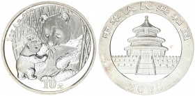 China 10 Yuan 2005. Panda Series