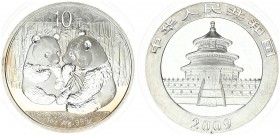 China 10 Yuan 2009. Panda Series