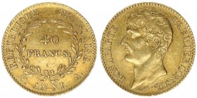 France 40 Francs AN-XI (1802/3)-A