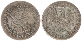 Germany Brandenburg 18 Groschen 1699 SD