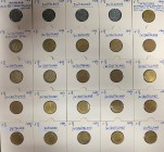 Germany 5 Pfennig 1918-1993 Lot of 25 Coins