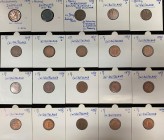 Germany 1 Pfennig 1939-1980 Lot of 20 Coins