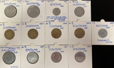 Germany Democratic Republic 1958-1977 Lot of 13 Coins