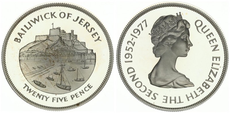 Guernsey 25 pence 1977