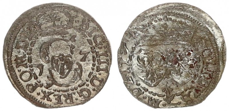 Poland shilling (szelag) 1617