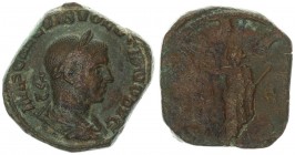Roman Empire AE 1 Sestertius Volusianus 251-253