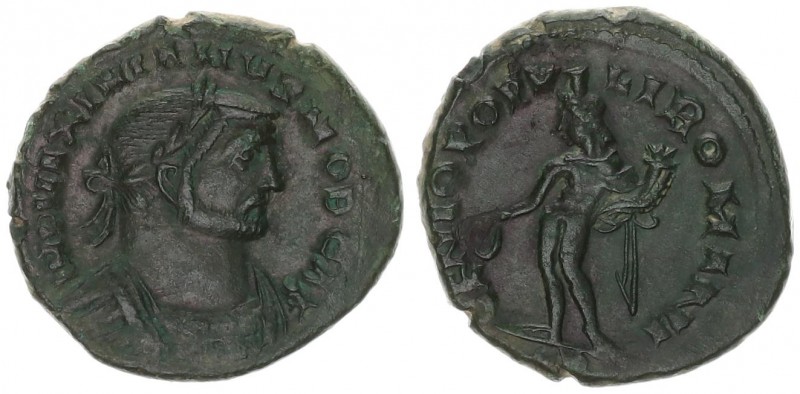 Roman Empire AE 1 Follis Galerius 293-305