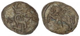 Lithuania two-penni (dwudenar) 1570