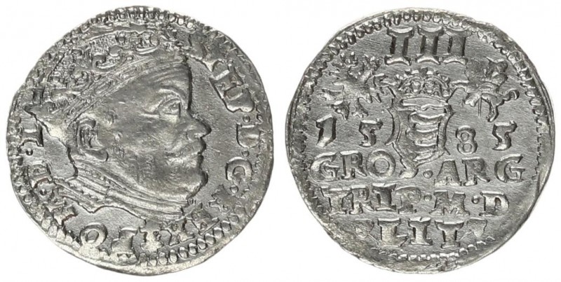 Lithuania 3 Groschen 1585
