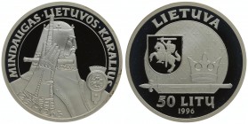 Lithuania 50 Litu 1996. Mindaugas. The King of Lithuania