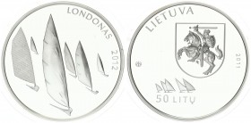 Lithuania 50 Litu 2011. The XXX Olympic Games in London