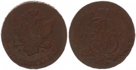 Russia 5 Kopecks 1766 MM