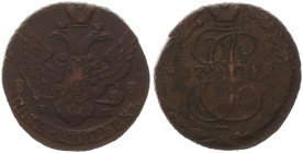 Russia 5 Kopecks 1792 EM
