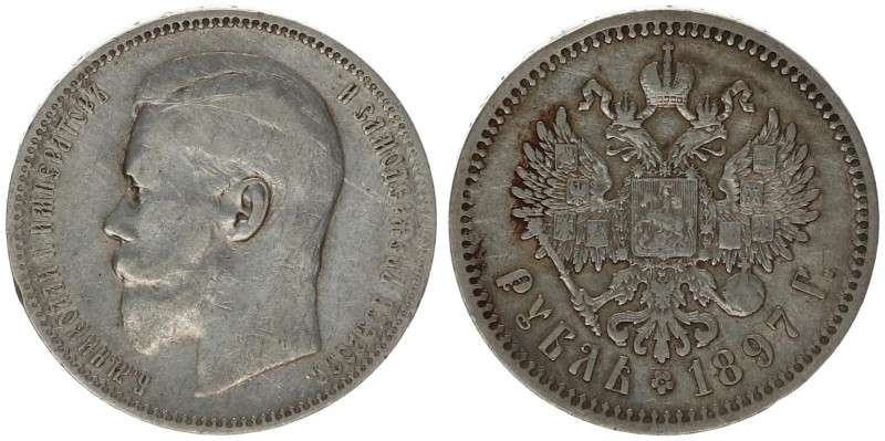 Russia 1 Rouble 1897 AG