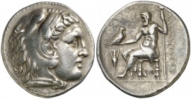 Imperio Macedonio. Alejandro III, Magno (336-323 a.C.). Incierta de Grecia o Macedonia. Tetradracma. (S. 6722 var) (MJP. 863). 16,73 g. EBC-/MBC+.