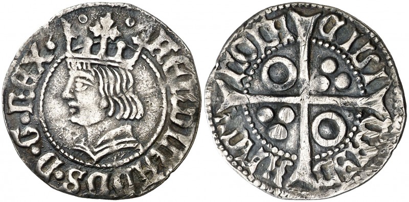 Ferran II (1479-1516). Barcelona. Croat. (Cru.V.S. 1139.1) (Cru.C.G. 3068). 3,07...