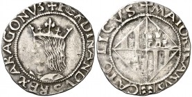 Ferran II (1479-1516). Mallorca. Ral. (Cru.V.S. 1184) (Cru.C.G. 3097). 2,29 g. MBC.