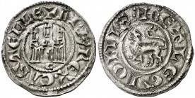 Alfonso X (1252-1284). Córdoba o Zamora. Dinero. (AB. 249) (M.M. A10:6.7). 0,93 g. Escasa. MBC+.