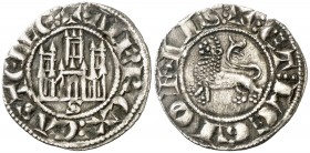 Alfonso X (1252-1284). Sevilla. Dinero. (AB. 254) (M.M. A10:6.21). 0,95 g. MBC/MBC+.