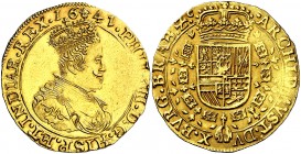 1641. Felipe IV. Bruselas. Doble soberano. (Vti. 1541) (Vanhoudt 637.BS). 11,02 g. Bella. Brillo original. Ex Colección Isabel de Trastámara 25/05/201...