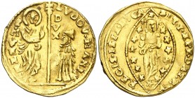 s/d. Italia. Venecia. Ludovico Marin (1789-1797). 1 zecchino. (Fr. 1445). 3,49 g. AU. MBC+.