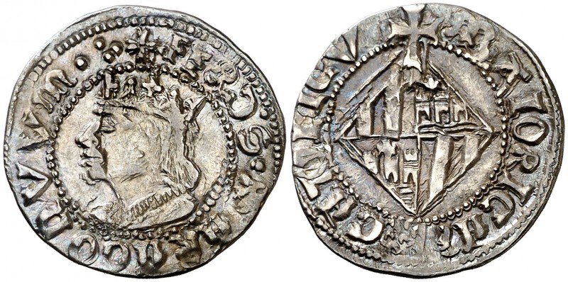 Ferran II (1479-1516). Mallorca. Ral. (Cru.V.S. 1180 var) (Cru.C.G. 3094 var) (C...