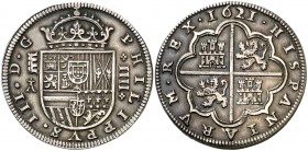 1621. Felipe III. Segovia. . 4 reales. (AC. 797). 12,80 g. Bella. Preciosa pátina. Rara y más así. EBC.
