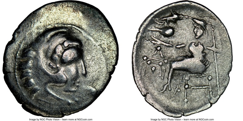 DANUBE REGION. Balkan Tribes. Imitating Philip III Arrhidaeus (323-317 BC). Ca. ...