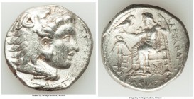 MACEDONIAN KINGDOM. Alexander III the Great (336-323 BC). AR tetradrachm (27mm, 16.99 gm, 8h). About XF. Posthumous issue under Seleucus I, uncertain ...