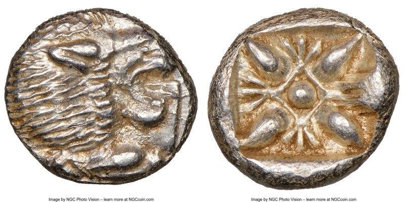 IONIA. Miletus. Ca. late 6th-5th centuries BC. AR 1/12 stater or obol (10mm, 1.2...