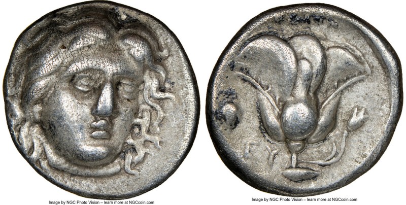 CARIAN ISLANDS. Rhodes. Ca. 305-275 BC. AR didrachm (19mm, 12h). NGC VF. Head of...