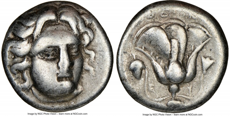 CARIAN ISLANDS. Rhodes. Ca. 305-275 BC. AR didrachm (19mm, 12h). NGC VG. Head of...