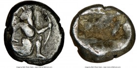 ACHAEMENID PERSIA. Xerxes II to Artaxerxes II (ca. 420-375 BC). AR quarter siglos (9mm). NGC VF. Lydo-Milesian standard. Sardes mint. Persian king or ...