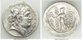 SELEUCID KINGDOM. Antiochus VII Euergetes (Sidetes) (138-129 BC). AR tetradrachm (29mm, 16.82 gm, 12h). Choice VF. Antioch on the Orontes. Diademed he...