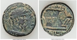 SYRIA. Coele-Syria. Heliopolis. Septimius Severus (AD 193-211). AE (25mm, 11.39 g, 6h). Fine. L SEPTIMIO-SEVERO AVG, laureate, draped and cuirassed bu...